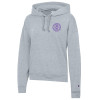 Thumbnail image for  Champion Womens Oxford Grey Powerblend Pullover Hood