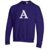 Thumbnail image for  Champion Purple Fleece Crew