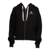 Thumbnail image for  ENZA Womens Black Boxy Full Zip Hood