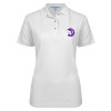 Thumbnail image for  Womens Silk Touch White Pique Polo
