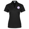 Thumbnail image for  Womens Black Performance Fine Jacquard Polo