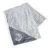 Thumbnail image for  Field & Co Luxurious Grey Chevron Striped Sherpa Blanket