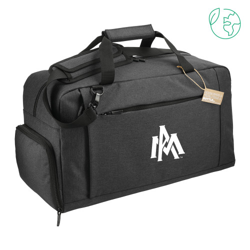 Arkansas Monticello Aft Recycled PET 21 Inch Charcoal Duffel