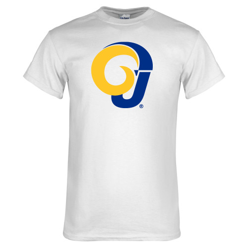  White T Shirt - Ram Logo