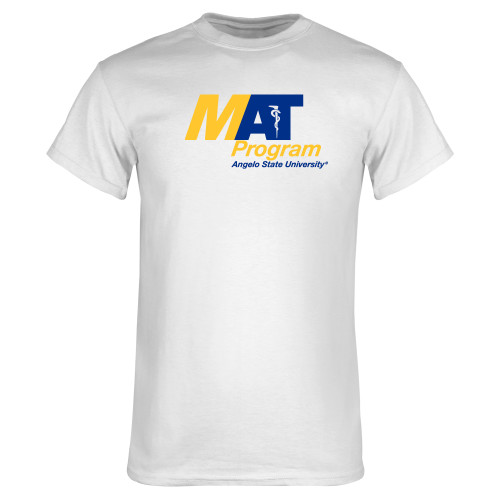  White T Shirt - MAT Program - Angelo State University