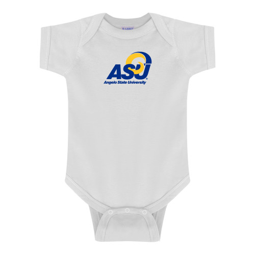  White Infant Onesie - Primary Mark