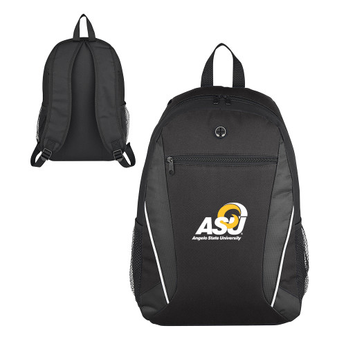  Homerun Black Computer Backpack - Primary Mark