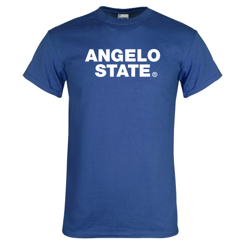  Royal T Shirt - Angelo State