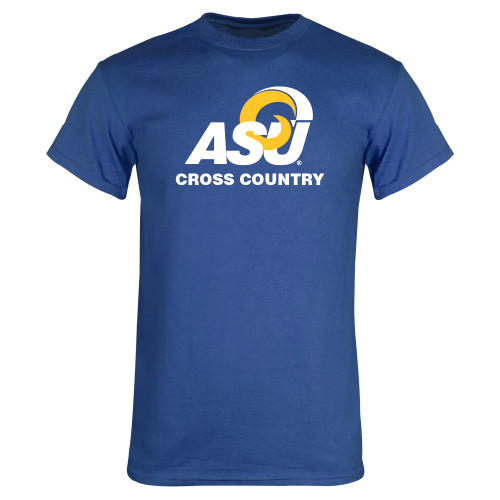  Royal T Shirt - ASU Cross Country