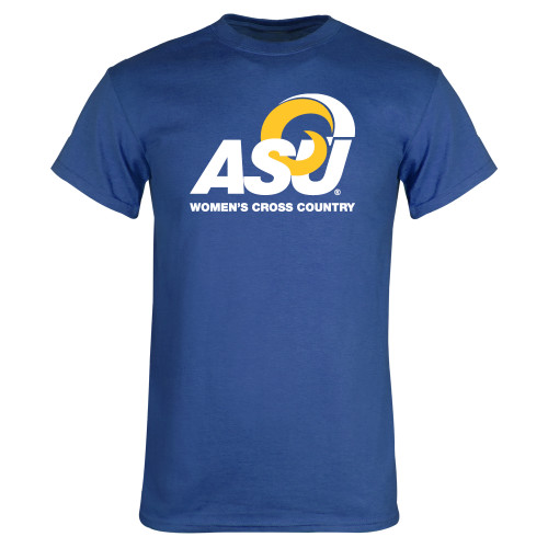  Royal T Shirt - Womens Cross Country