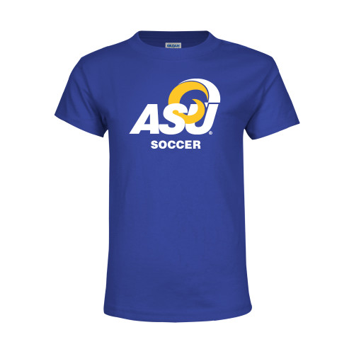  Youth Royal T Shirt - ASU Soccer