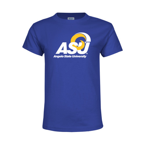  Youth Royal T Shirt - Primary Mark