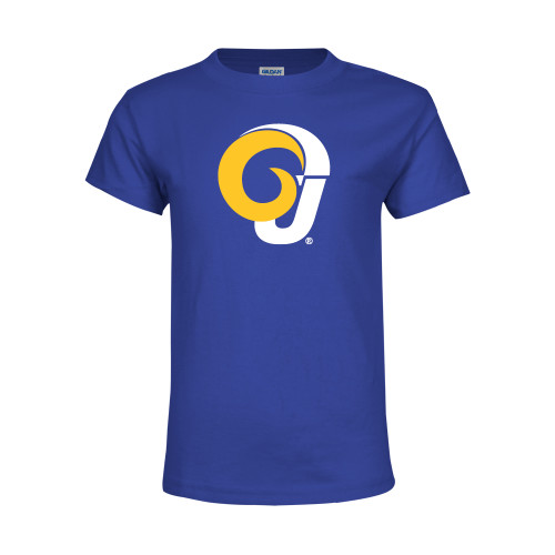  Youth Royal T Shirt - Ram Logo