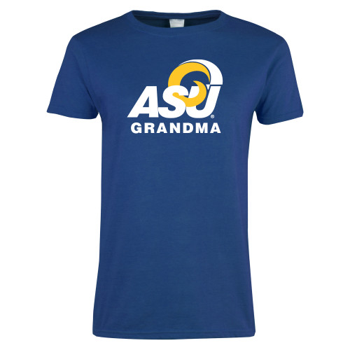  Womens Royal Short Sleeve Tee - ASU Grandma