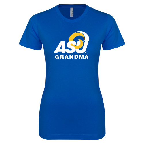  Next Level Womens Royal Boyfriend Tee - ASU Grandma