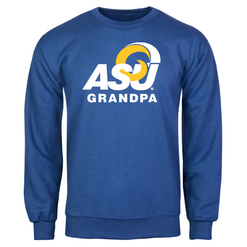  Royal Fleece Crew - ASU Grandpa