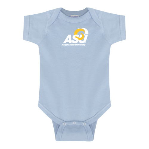  Light Blue Infant Onesie - Primary Mark