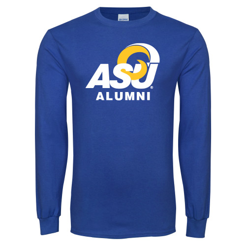  Royal Long Sleeve T Shirt - ASU Alumni