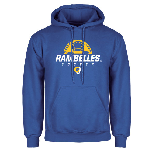  Royal Fleece Hoodie - Rambelles Soccer Distressed