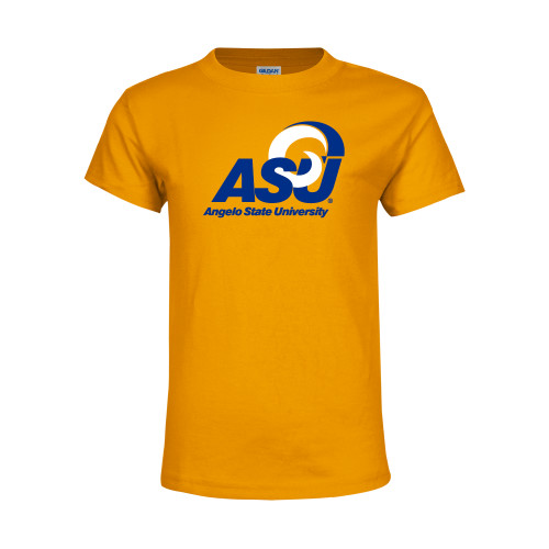  Youth Gold T-Shirt - Primary Mark