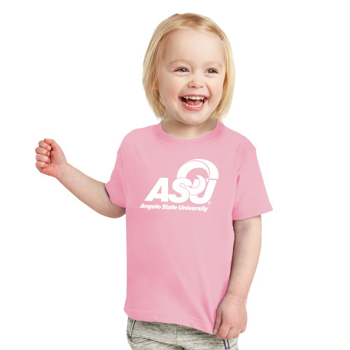  Toddler Pink T Shirt - Primary Mark