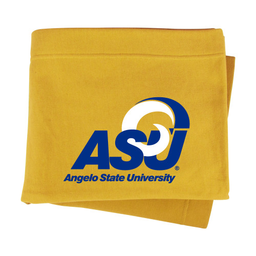  Gold Sweatshirt Blanket - Primary Mark