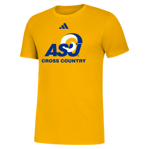  Adidas Collegiate Gold Fresh Tee - ASU Cross Country