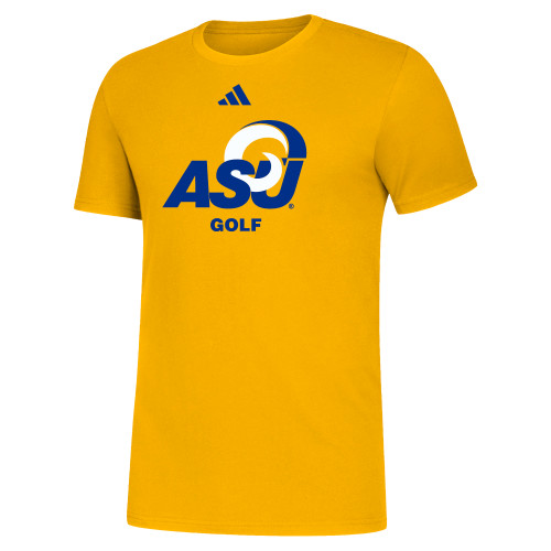  Adidas Collegiate Gold Fresh Tee - ASU Golf