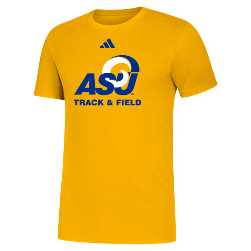  Adidas Collegiate Gold Fresh Tee - ASU Track & Field