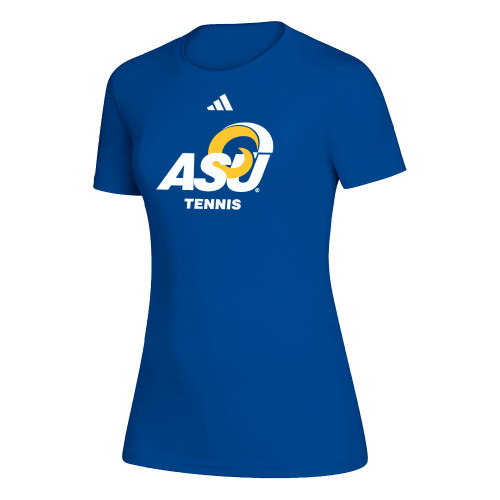  Adidas Womens Royal Creator Performance Tee - ASU Tennis