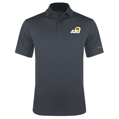  Columbia Charcoal Omni Wick Drive Polo - ASU Logo