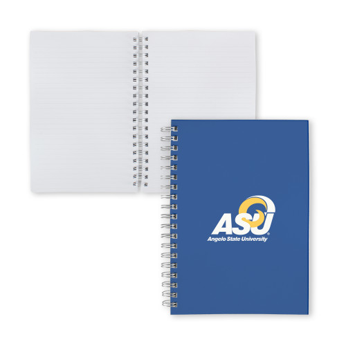 Clear 7 x 10 Spiral Journal Notebook - Primary Mark
