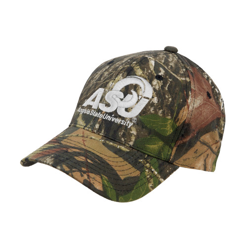  Mossy Oak Camo Structured Adjustable Cap - Primary Mark