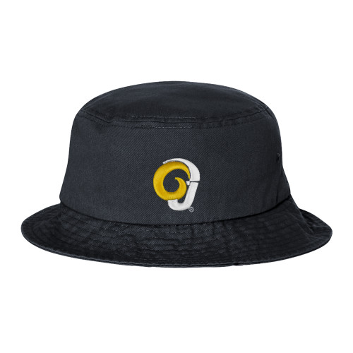  Sportsman Black Bucket Hat - Ram Logo