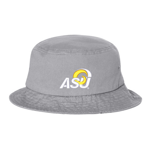  Sportsman Grey Bucket Hat - ASU Logo