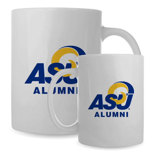  Alumni Full Color White Mug 15oz - ASU Alumni