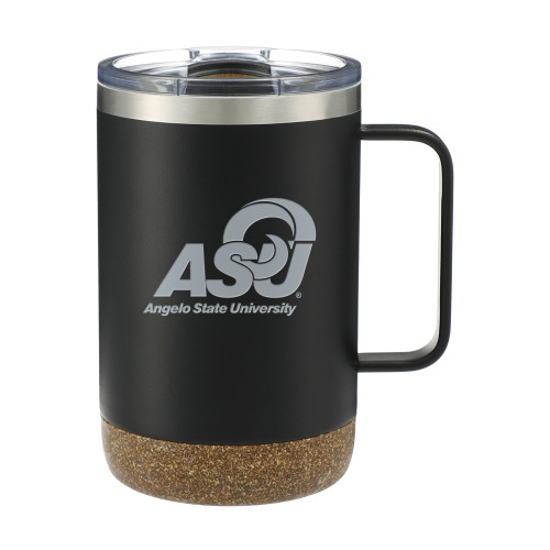  Valhalla Vacuum Insulated Camp Black Mug 14oz - Primary Mark  Engraved