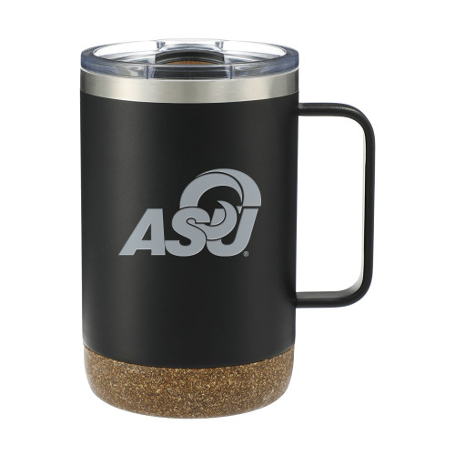  Valhalla Vacuum Insulated Camp Black Mug 14oz - ASU Logo  Engraved