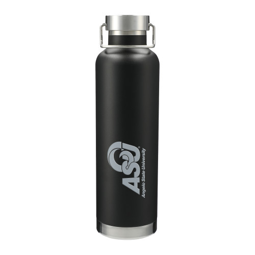 Thor Copper Vacuum Insulated Black Bottle 32oz - Primary Mark  Engraved