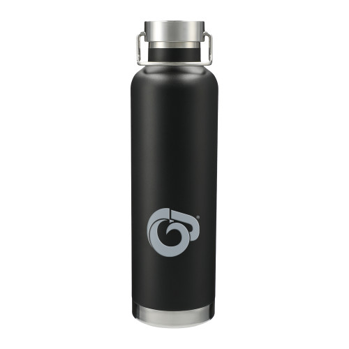  Thor Copper Vacuum Insulated Black Bottle 32oz - Ram Logo  Engraved