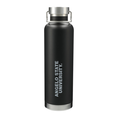  Thor Copper Vacuum Insulated Black Bottle 32oz - Angelo State University  Engraved
