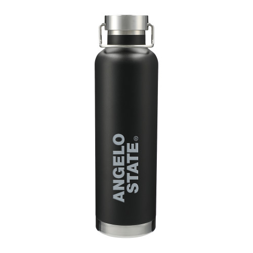  Thor Copper Vacuum Insulated Black Bottle 32oz - Angelo State  Engraved