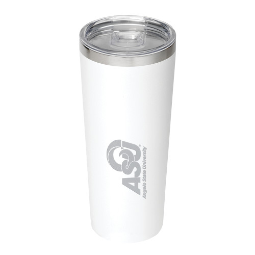  Thor Vacuum Insulated White Tumbler 22oz - Primary Mark  Engraved