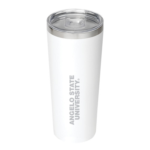  Thor Vacuum Insulated White Tumbler 22oz - Angelo State University  Engraved
