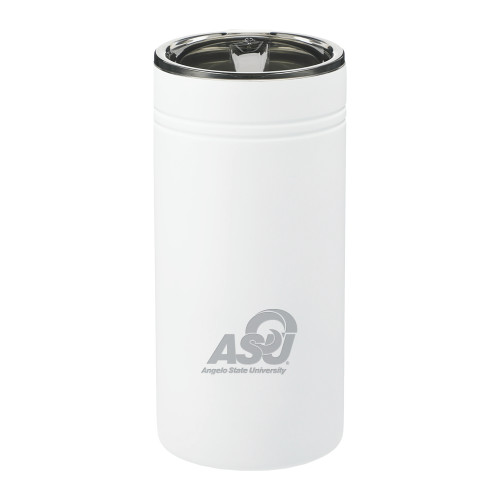 Sherpa Vacuum White Tumbler & Insulator 12oz - Primary Mark  Engraved