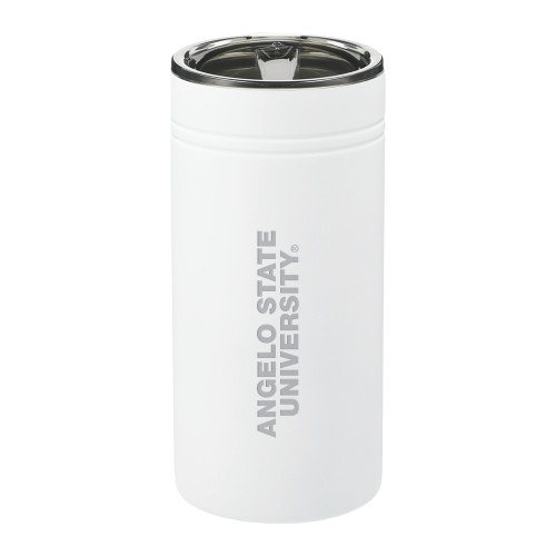  Sherpa Vacuum White Tumbler & Insulator 12oz - Angelo State University  Engraved