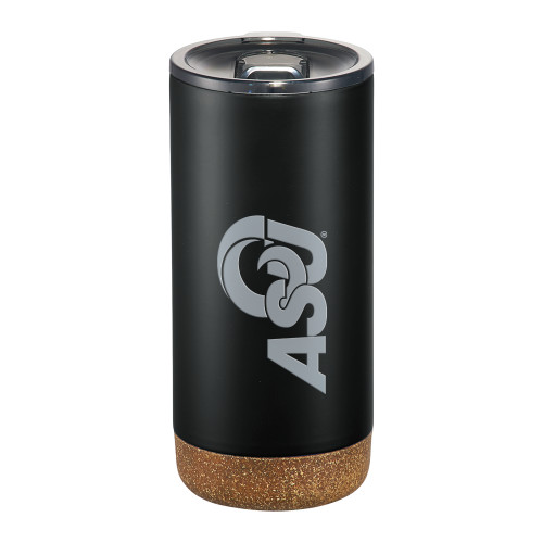  Valhalla Vacuum Insulated Black Tumbler 16oz - ASU Logo  Engraved