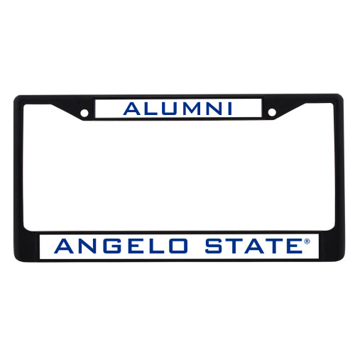  Alumni Metal License Plate Frame in Black - Alumni