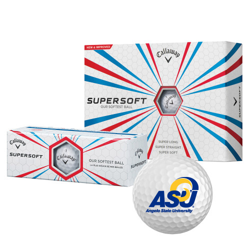  Callaway Supersoft Golf Balls 12/pkg - Primary Mark