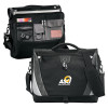 Thumbnail image for  Black/Grey Slope Computer Messenger Bag